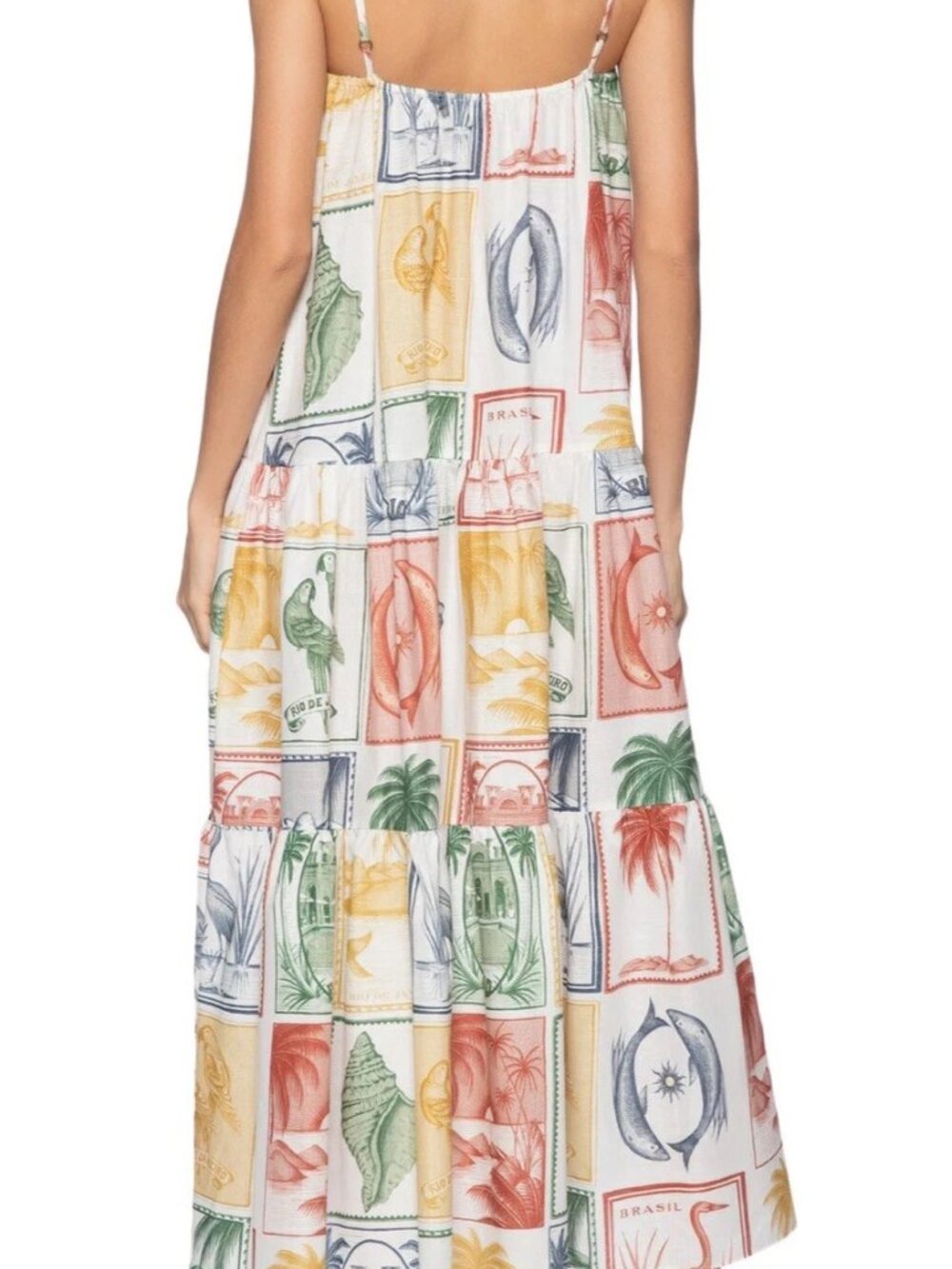 NEW Farm Rio Dress Size Large (G IN TAG) PK6624 5/6 100% cotton - Picture 3 of 3